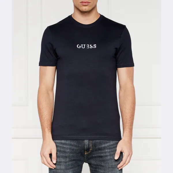 Разноцветная футболка узкого кроя Guess, синий
Разноцветная футболка узкого кроя Guess, синий