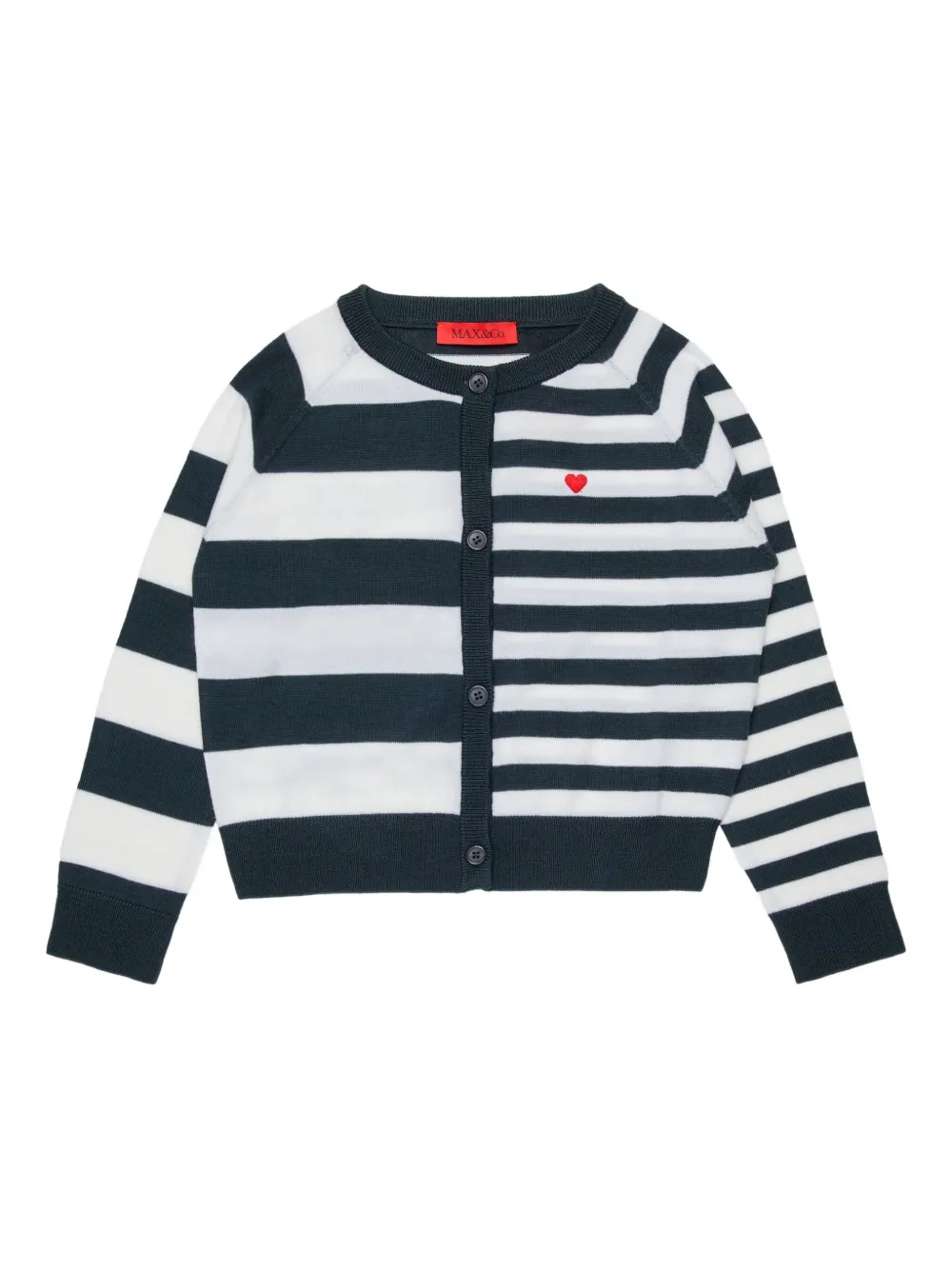 Кардиган в полоску MAX&Co. Kids, синий
Кардиган в полоску MAX&Co. Kids, синий