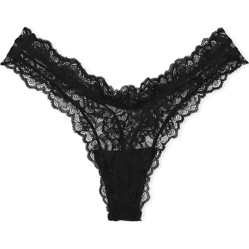 Victoria's Secret Очень сексуальные трусики танга с кружевной отделкой и высоким боковым швом / Black, 1 шт
Victoria's Secret Очень сексуальные трусики танга с кружевной отделкой и высоким боковым швом / Black, 1 шт