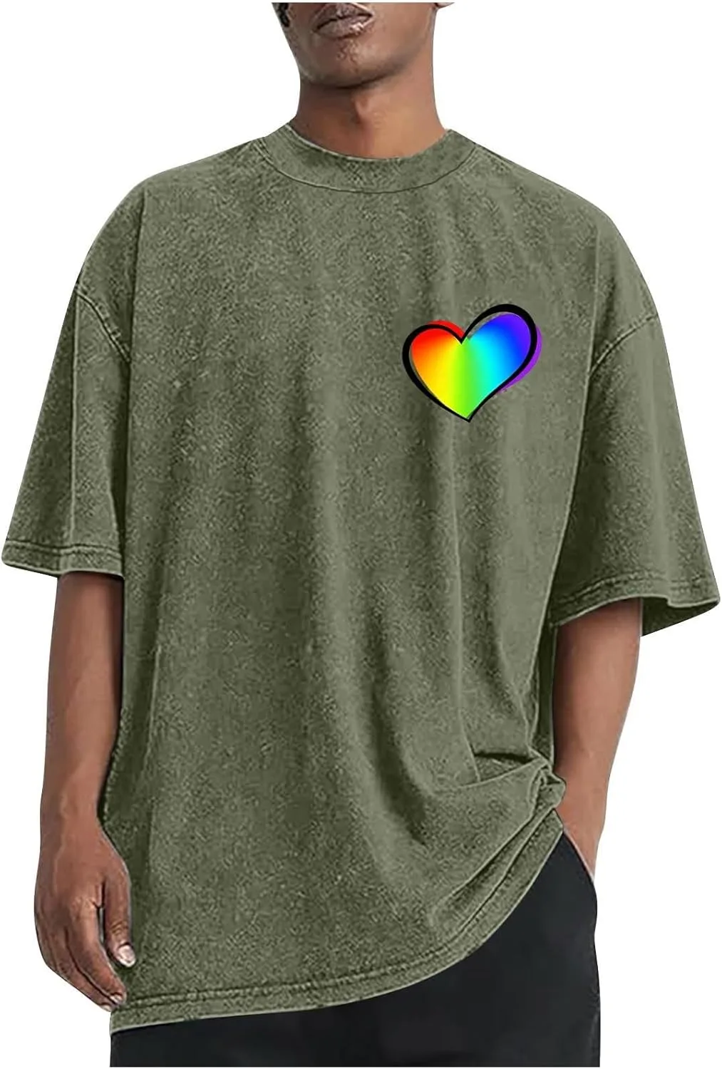 Футболка мужская Valentine's Day с принтом в виде сердца, Cotton, Crew Neck
Футболка мужская Valentine's Day с принтом в виде сердца, Cotton, Crew Neck