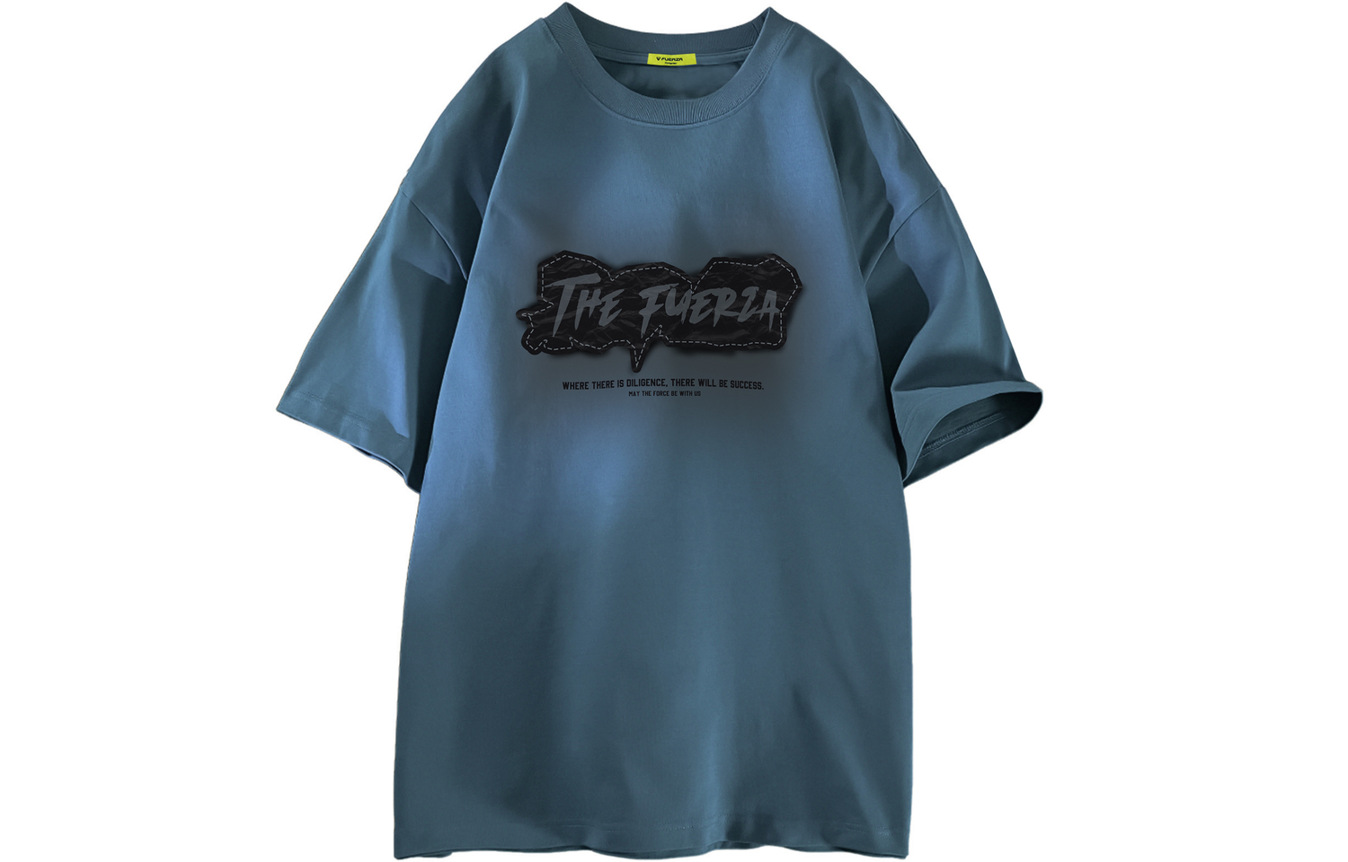 Футболка унисекс FUERZA, серо-голубой
Футболка унисекс FUERZA, серо-голубой