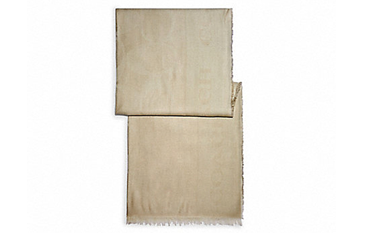 COACH Вязаный шарф унисекс экрю, Ecru
COACH Вязаный шарф унисекс экрю, Ecru