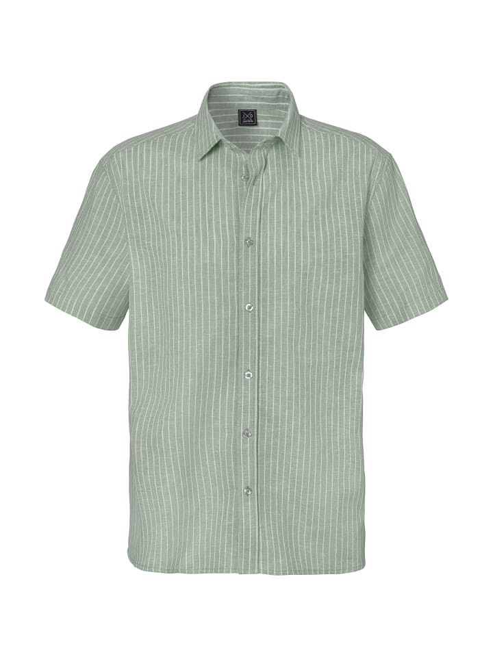 Рубашка John Devin, цвет grün-weiß-gestreift 
Рубашка John Devin, цвет grün-weiß-gestreift