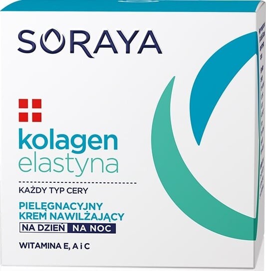 Ухаживающий увлажняющий крем для дня и ночи, 50 мл Soraya, Collagen & Elastin
Ухаживающий увлажняющий крем для дня и ночи, 50 мл Soraya, Collagen & Elastin