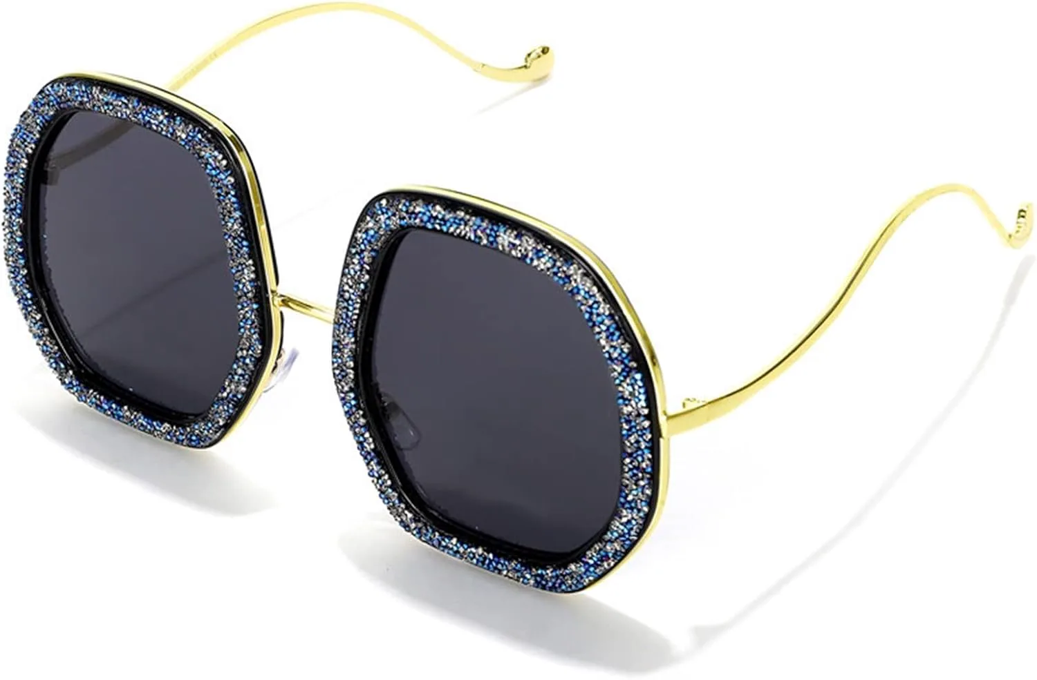 Модные солнцезащитные очки в крупной оправе для женщин, декоративные, для отдыха на пляже, в тени и для вечеринок (Цвет: E, Размер: Средний) MTZJH, One Color
Модные солнцезащитные очки в крупной оправе для женщин, декоративные, для отдыха на пляже, в тени и для вечеринок (Цвет: E, Размер: Средний) MTZJH, One Color