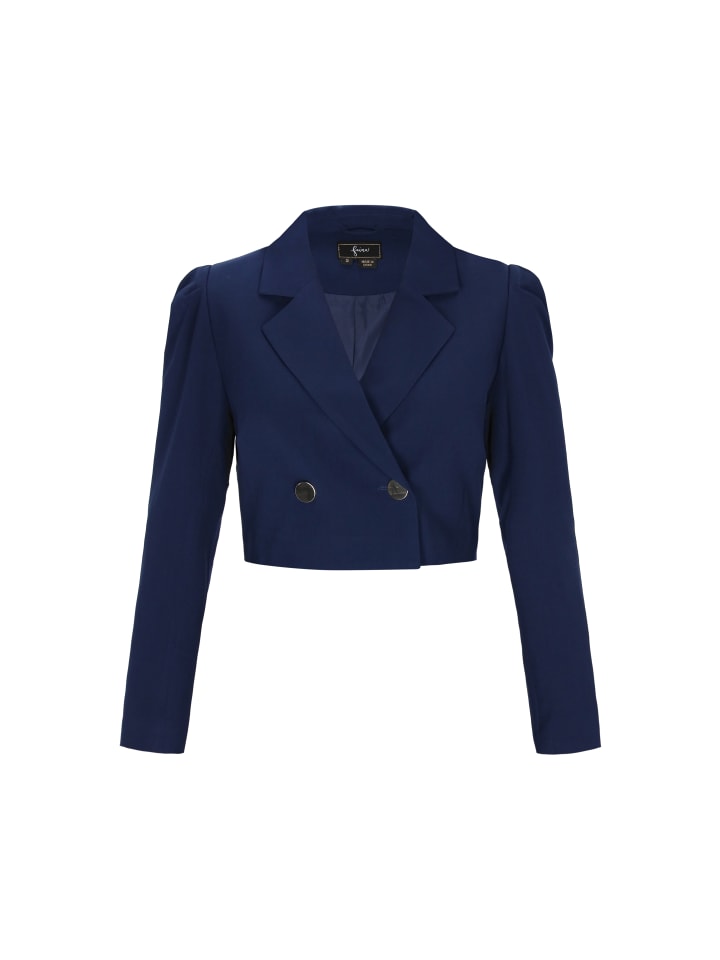 Faina Женский пиджак темно-синего цвета
Faina Женский пиджак темно-синего цвета