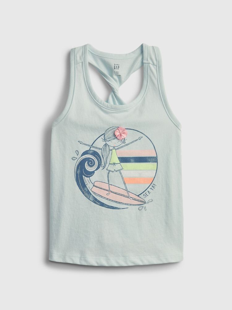 Майка Gap, зеленый
Майка Gap, зеленый