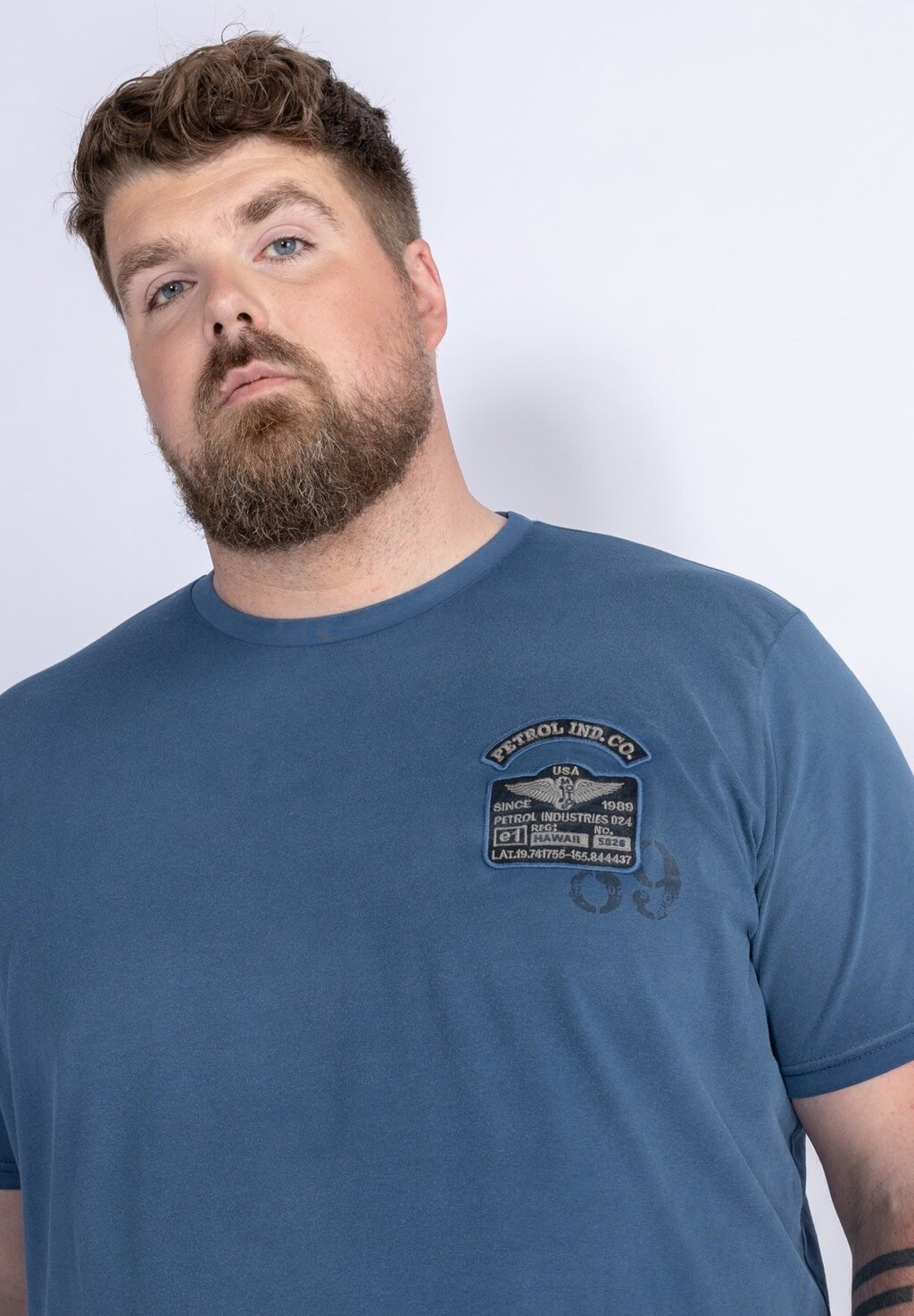 Футболка с принтом Petrol Industries, синий
Футболка с принтом Petrol Industries, синий