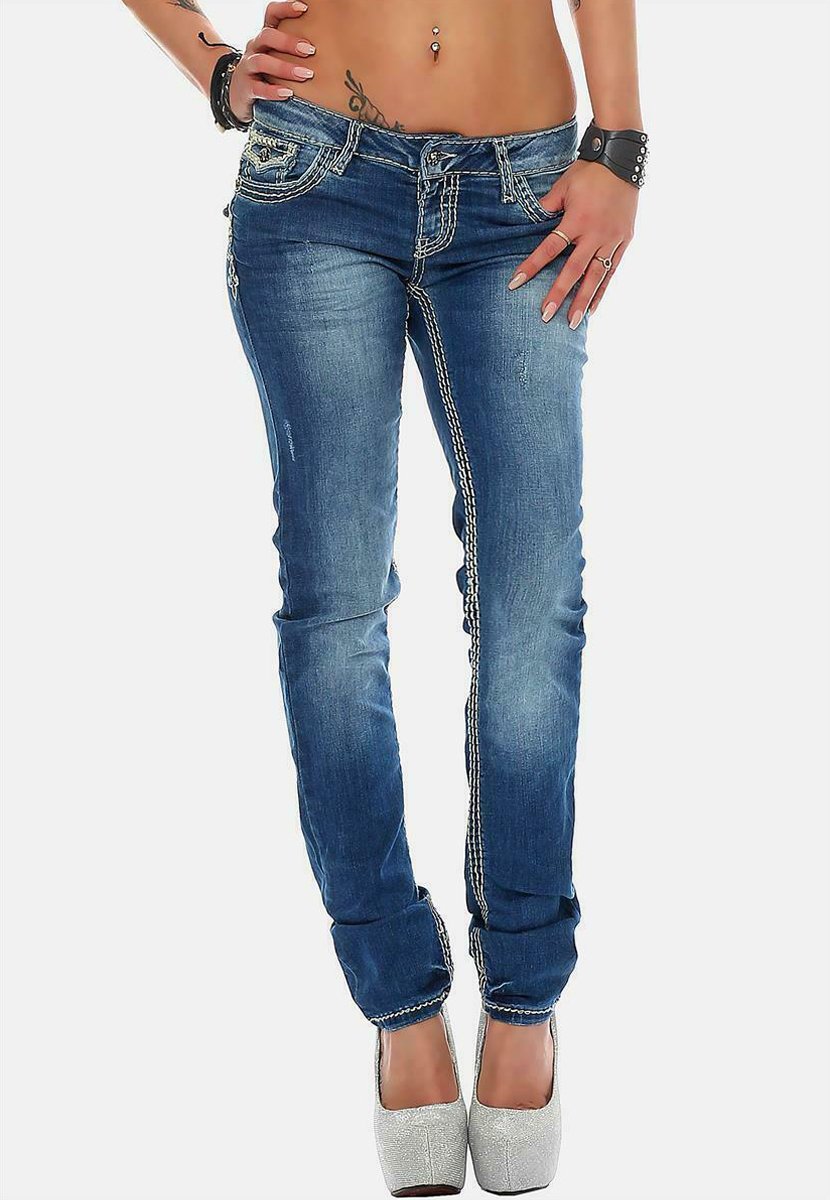 Джинсы облегающего кроя Cipo & Baxx, синий
Джинсы облегающего кроя Cipo & Baxx, синий