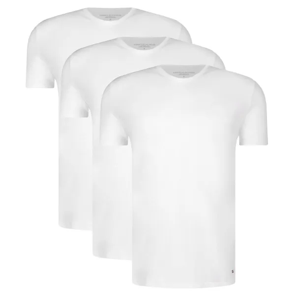 Комплект из трех футболок приталенного кроя Tommy Hilfiger, белый
Комплект из трех футболок приталенного кроя Tommy Hilfiger, белый