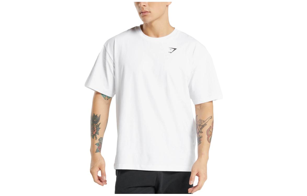 Футболка мужская белая GYMSHARK, Белый, Футболка мужская белая GYMSHARK
Футболка мужская белая GYMSHARK, Белый, Футболка мужская белая GYMSHARK