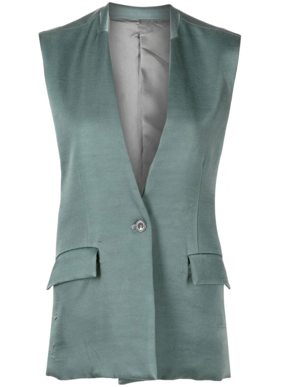 Muller Of Yoshiokubo жилет с V-образным вырезом, зеленый
Muller Of Yoshiokubo жилет с V-образным вырезом, зеленый