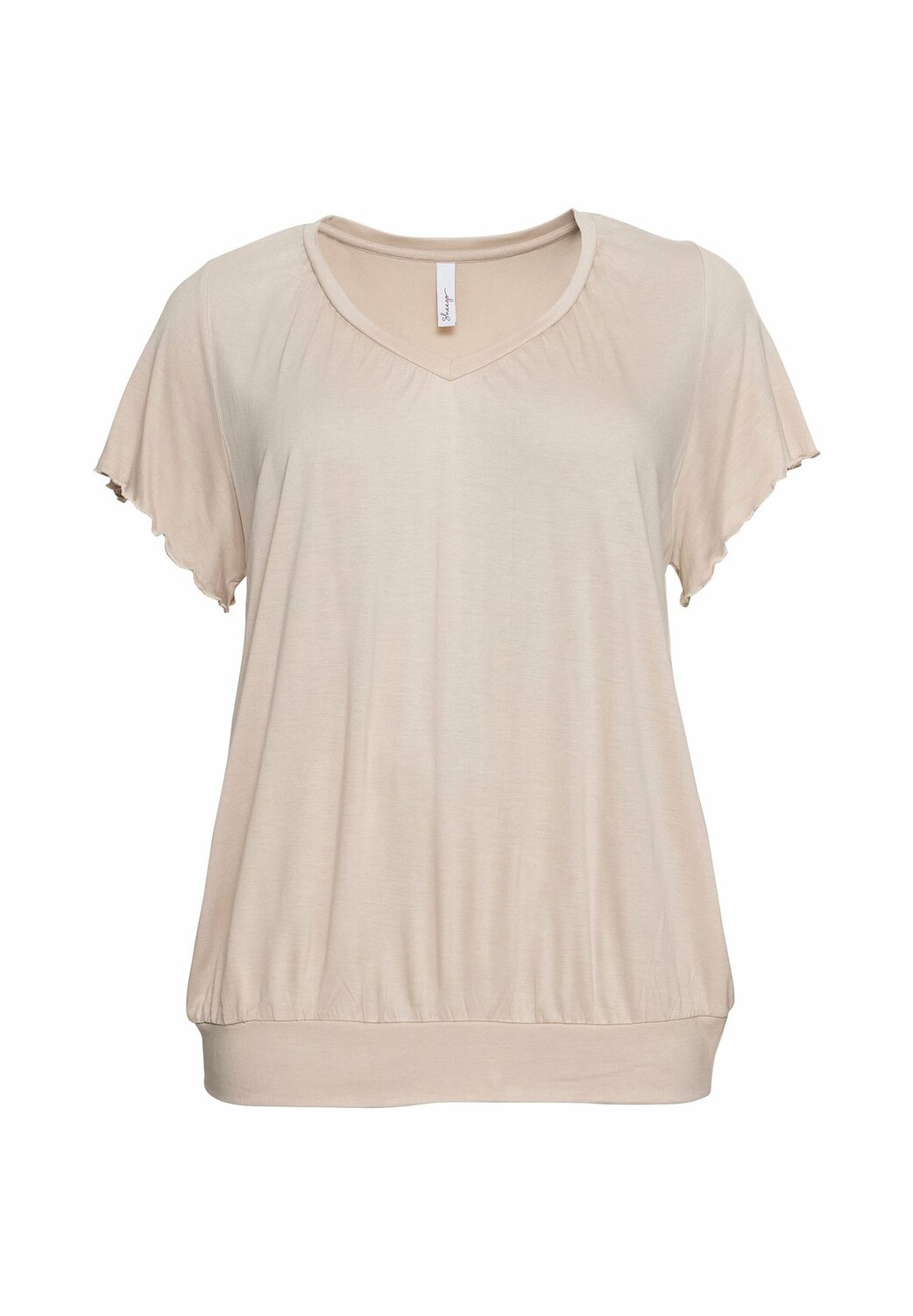 Футболка с короткими рукавами sheego, цвет Beigefarben
Футболка с короткими рукавами sheego, цвет Beigefarben