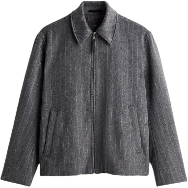 Куртка мужская тёмно-серая в полоску H&M, Серый, Куртка мужская тёмно-серая в полоску H&M
Куртка мужская тёмно-серая в полоску H&M, Серый, Куртка мужская тёмно-серая в полоску H&M