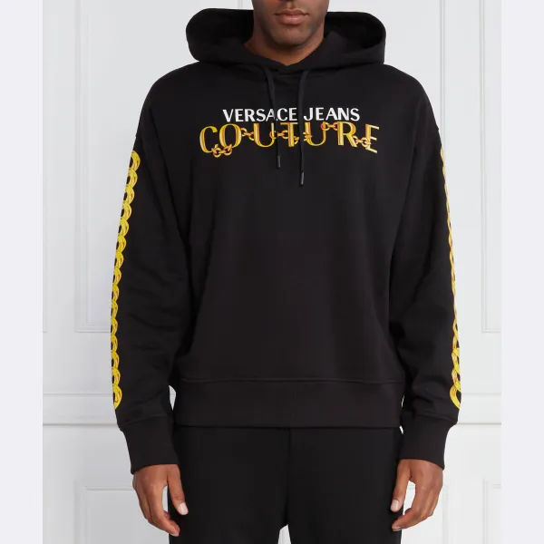 Толстовка обычного кроя Versace, черный
Толстовка обычного кроя Versace, черный