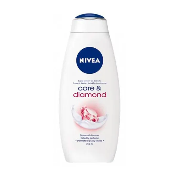 Гель для душа Care & Diamond Nivea, 750 ml
Гель для душа Care & Diamond Nivea, 750 ml