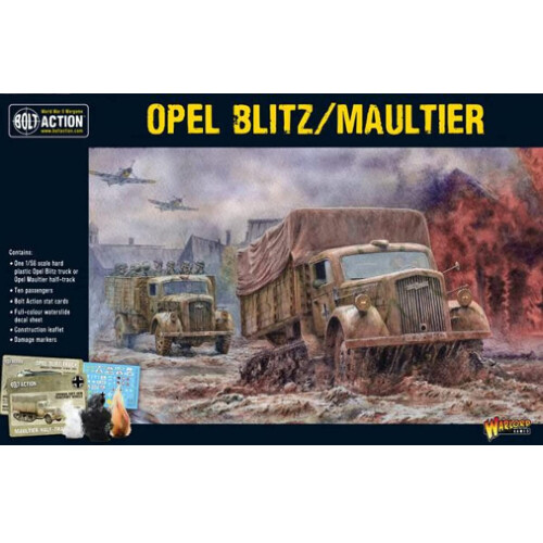 Фигурки Opel Blitz/Maultier Warlord Games
Фигурки Opel Blitz/Maultier Warlord Games