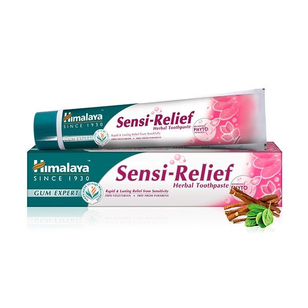 Травяная зубная паста Sensi-Relief 75 мл Himalaya
Травяная зубная паста Sensi-Relief 75 мл Himalaya