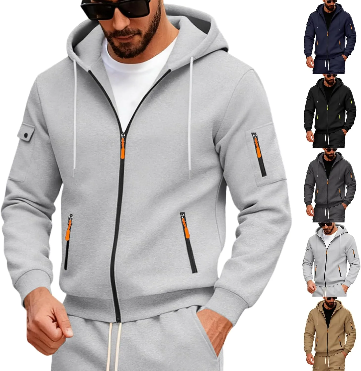 Толстовка с капюшоном Tactical для мужчин, Zip Up, легкая Fleece ZsaeSM
Толстовка с капюшоном Tactical для мужчин, Zip Up, легкая Fleece ZsaeSM