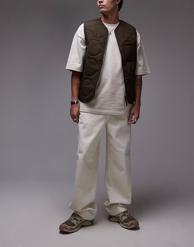 Джинсы свободного кроя Dickies Madison цвета экрю
Джинсы свободного кроя Dickies Madison цвета экрю