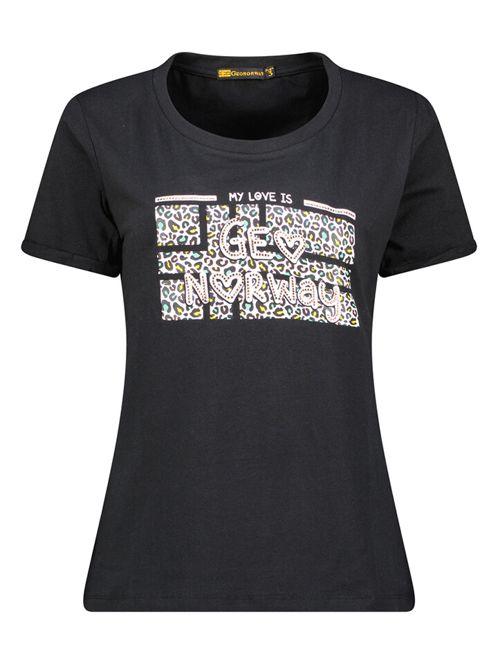 Футболка Geographical Norway Janimal, черный
Футболка Geographical Norway Janimal, черный