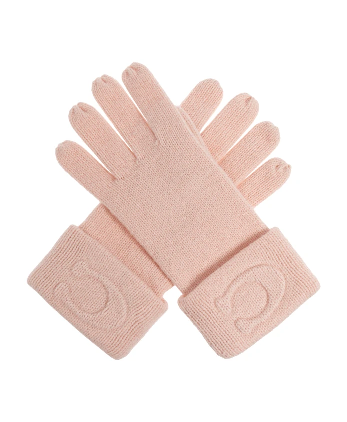 Фирменные вязаные перчатки с тиснением Coach, розовый
Фирменные вязаные перчатки с тиснением Coach, розовый