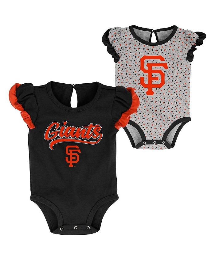 Набор из двух боди черного и серого цвета для новорожденных San Francisco Giants Scream and Shout Outerstuff, черный/меланжево-серый
Набор из двух боди черного и серого цвета для новорожденных San Francisco Giants Scream and Shout Outerstuff, черный/меланжево-серый