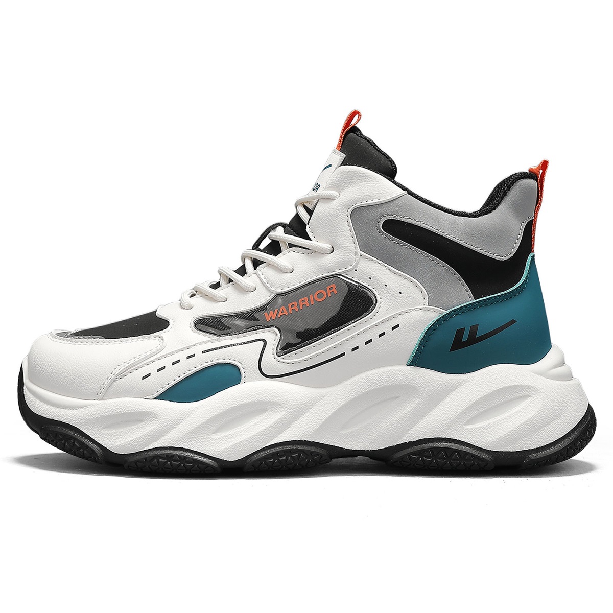 Кроссовки мужские высокие массивные с амортизацией, износостойкие и легкие WARRIOR, бежевый черный зеленый
Кроссовки мужские высокие массивные с амортизацией, износостойкие и легкие WARRIOR, бежевый черный зеленый