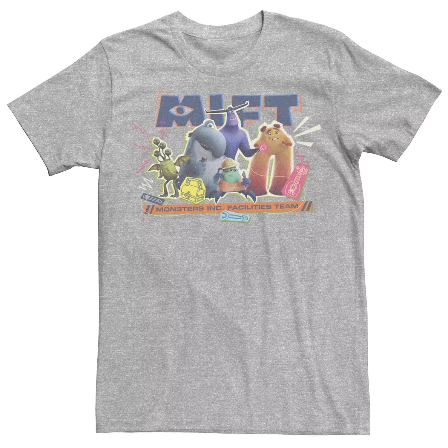 Мужская футболка Disney/Pixar Monsters At Work MIFT Comedian Crew Licensed Character
Мужская футболка Disney/Pixar Monsters At Work MIFT Comedian Crew Licensed Character