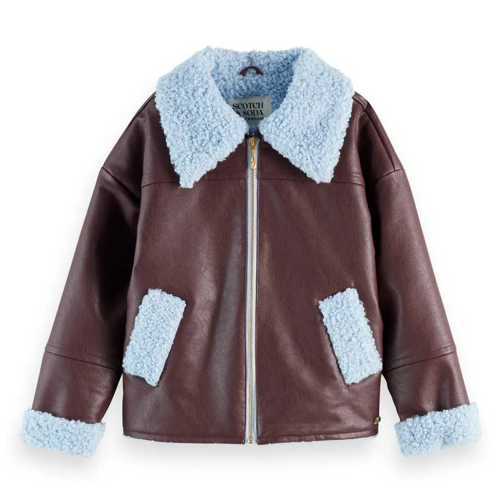 Куртка Scotch & Soda 180723 leather, коричневый
Куртка Scotch & Soda 180723 leather, коричневый