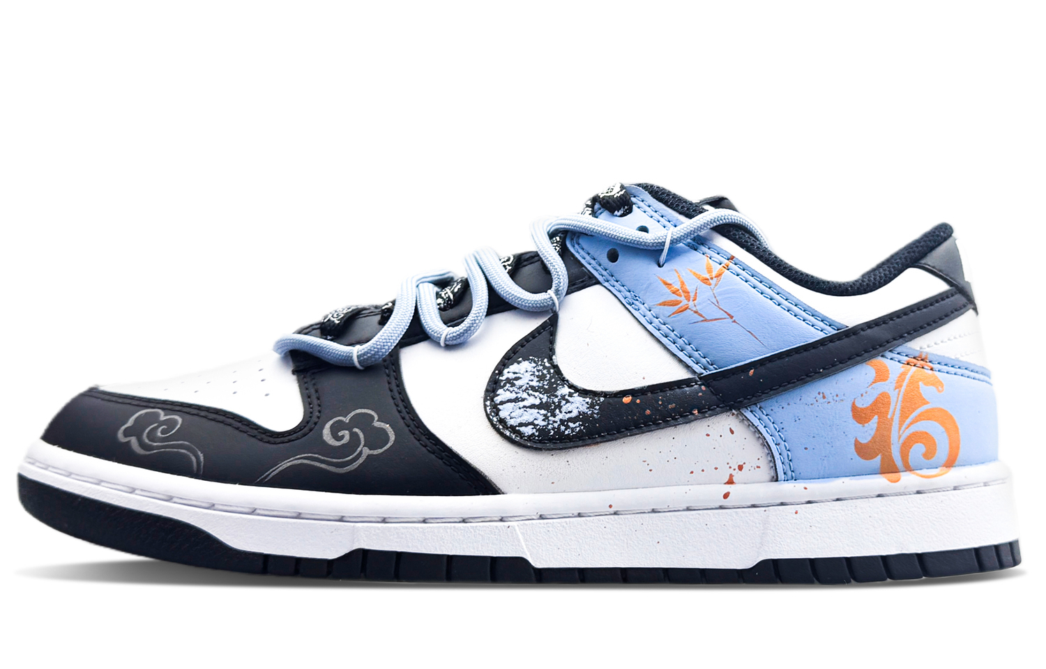 Nike Износостойкие низкие скейтбордистские кроссовки Dunk, унисекс, белый с синим
Nike Износостойкие низкие скейтбордистские кроссовки Dunk, унисекс, белый с синим