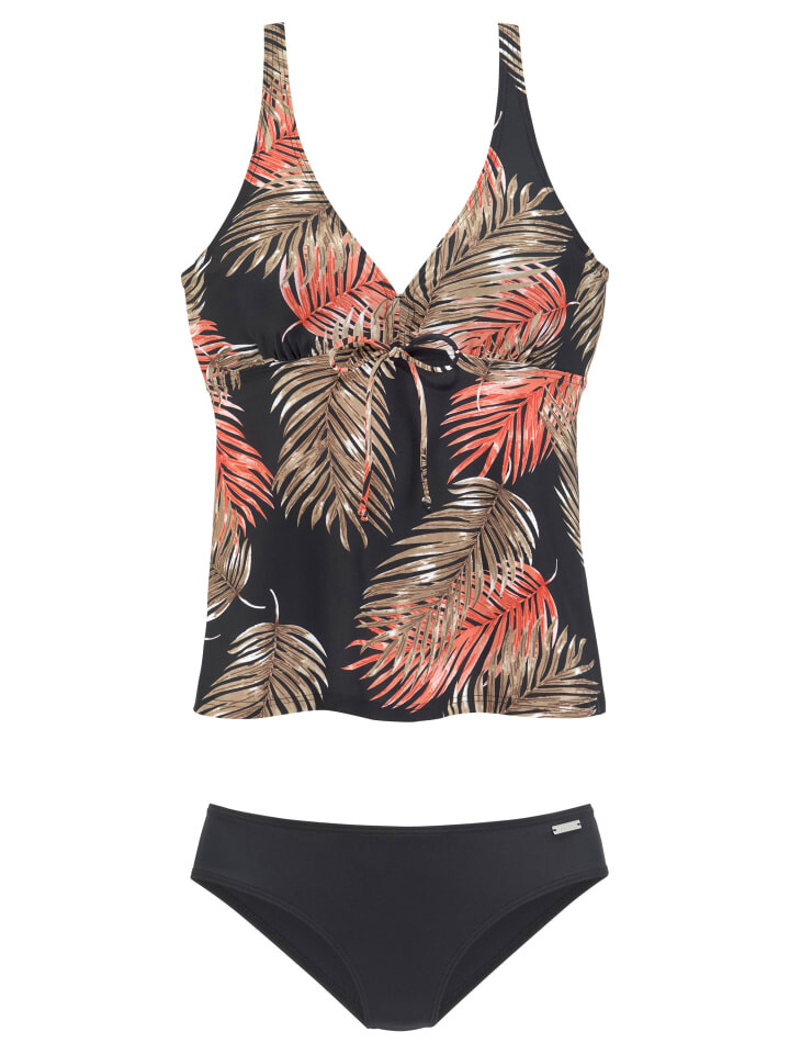 Комплект бикини LASCANA, цвет schwarz/bedruckt
Комплект бикини LASCANA, цвет schwarz/bedruckt