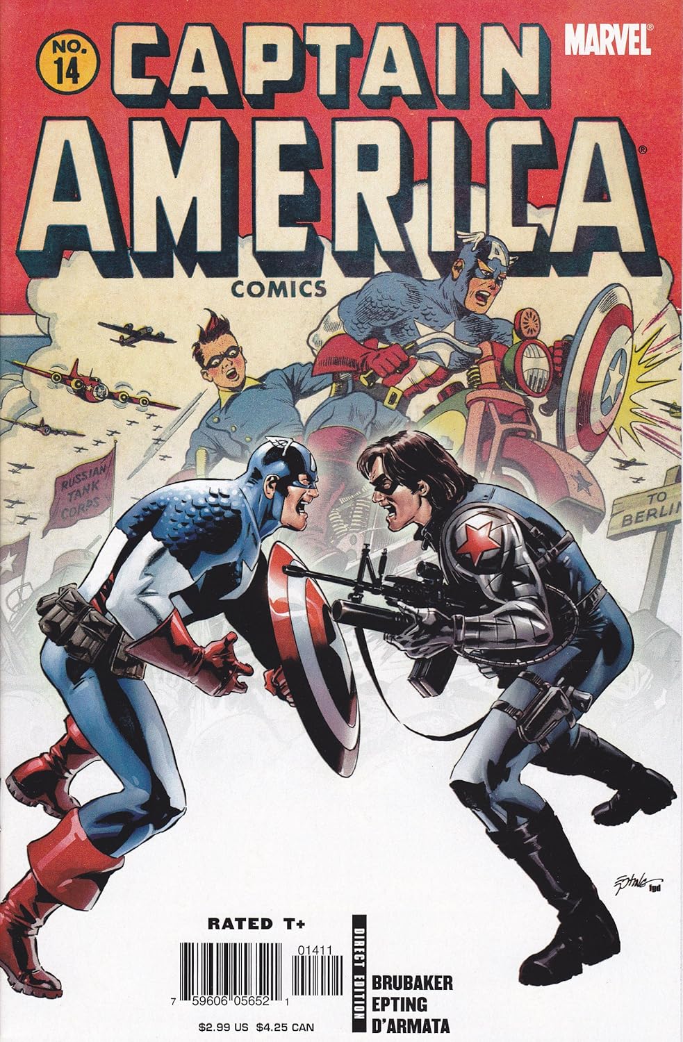 Captain America Vol 5 #14 Winter Soldier Conclusion (Pt 6 of 6) (Marvel Comics)
Captain America Vol 5 #14 Winter Soldier Conclusion (Pt 6 of 6) (Marvel Comics)