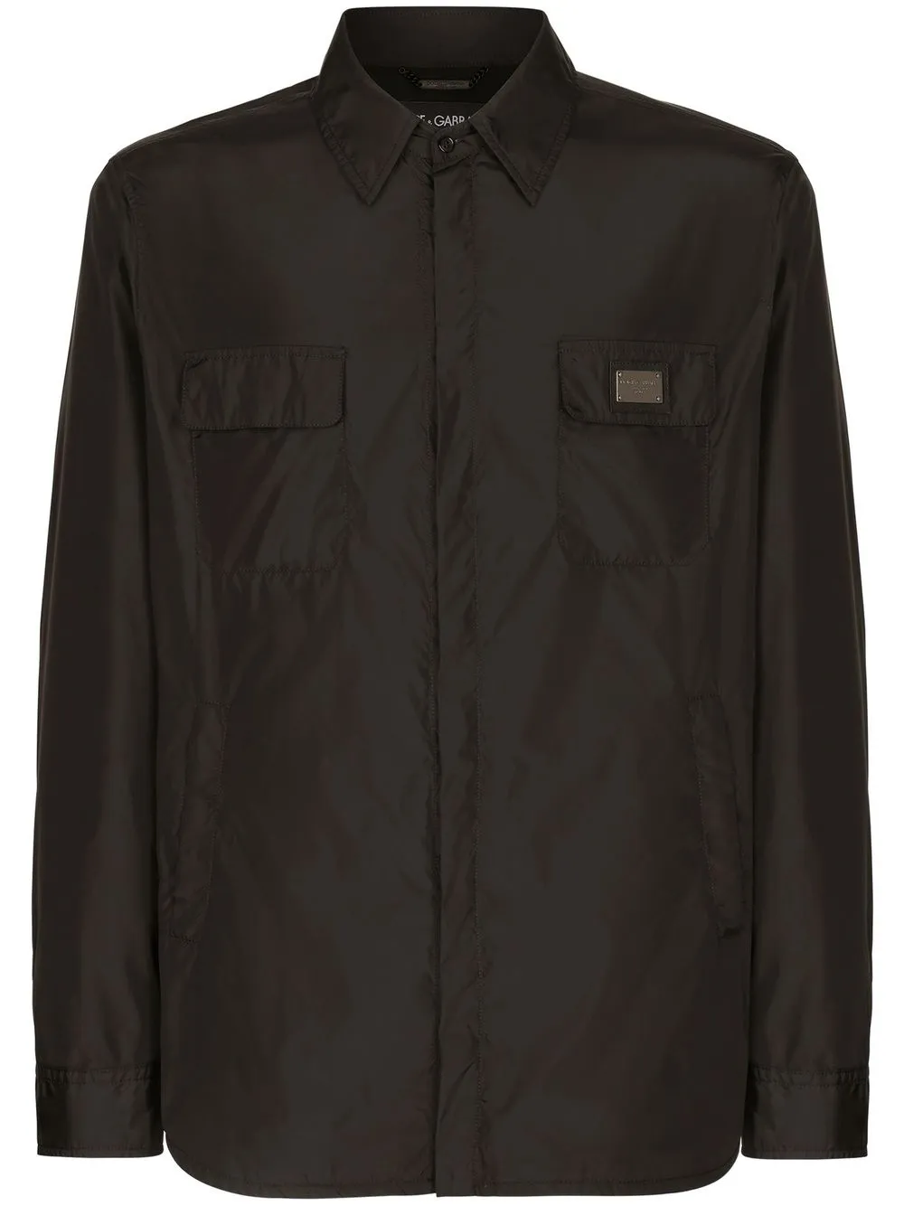 Рубашка с нашивкой-логотипом DOLCE & GABBANA, черный
Рубашка с нашивкой-логотипом DOLCE & GABBANA, черный