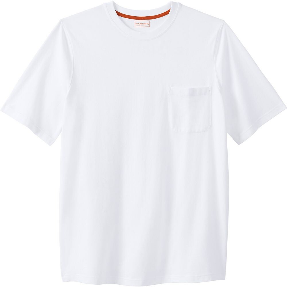 Мужская футболка с круглым вырезом Boulder Creek By Kingsize Big & Tall Heavyweight, белый
Мужская футболка с круглым вырезом Boulder Creek By Kingsize Big & Tall Heavyweight, белый