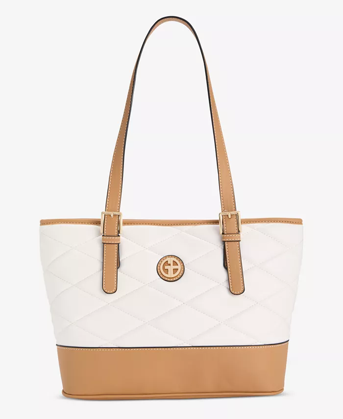 Большая стеганая сумка-шоппер Tulip Giani Bernini, белый
Большая стеганая сумка-шоппер Tulip Giani Bernini, белый