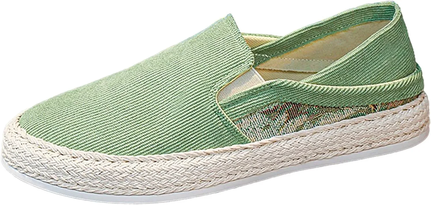 Мужские модные лоферы из ткани, повседневные тканевые туфли, лоферы на мягкой подошве, эспадрильи, кроссовки для прогулок, мокасины, топсайдеры, легкая и удобная обувь для ходьбы Generic, зеленый
Мужские модные лоферы из ткани, повседневные тканевые туфли, лоферы на мягкой подошве, эспадрильи, кроссовки для прогулок, мокасины, топсайдеры, легкая и удобная обувь для ходьбы Generic, зеленый