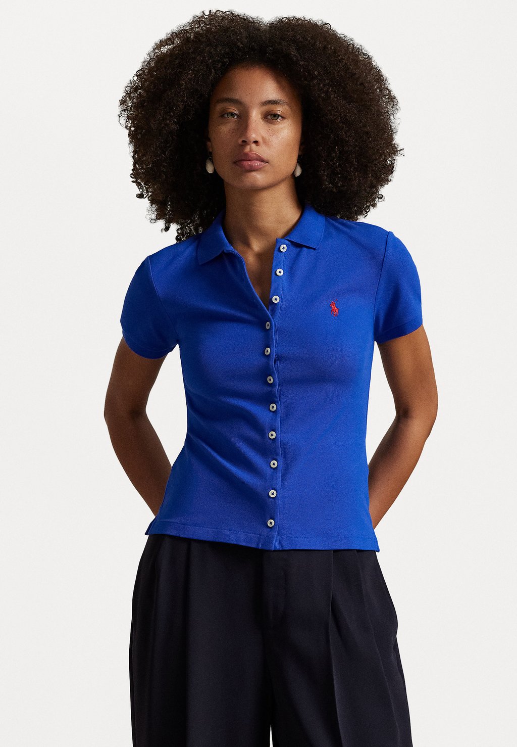 Блузка на пуговицах BUTTONED PLACKET POLO SHIRT Polo Ralph Lauren, синий
Блузка на пуговицах BUTTONED PLACKET POLO SHIRT Polo Ralph Lauren, синий