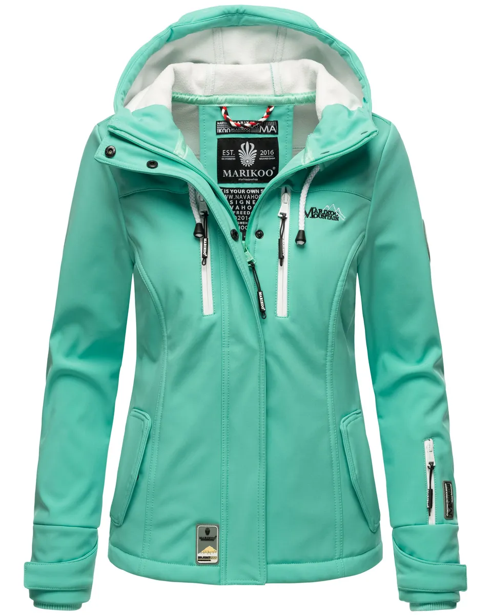 Куртка Marikoo Softshell "Little Zicke", спортивная функциональная куртка, цвет Aqua Green
Куртка Marikoo Softshell "Little Zicke", спортивная функциональная куртка, цвет Aqua Green