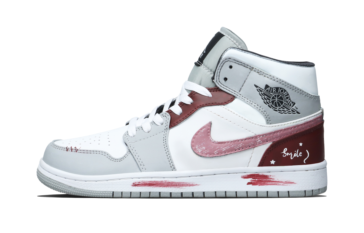 Jordan Air 1 Berry Fun Synthetic Leather Abrasion Resistant Mid top Vintage Basketball Shoes Unisex Pink
Jordan Air 1 Berry Fun Synthetic Leather Abrasion Resistant Mid top Vintage Basketball Shoes Unisex Pink