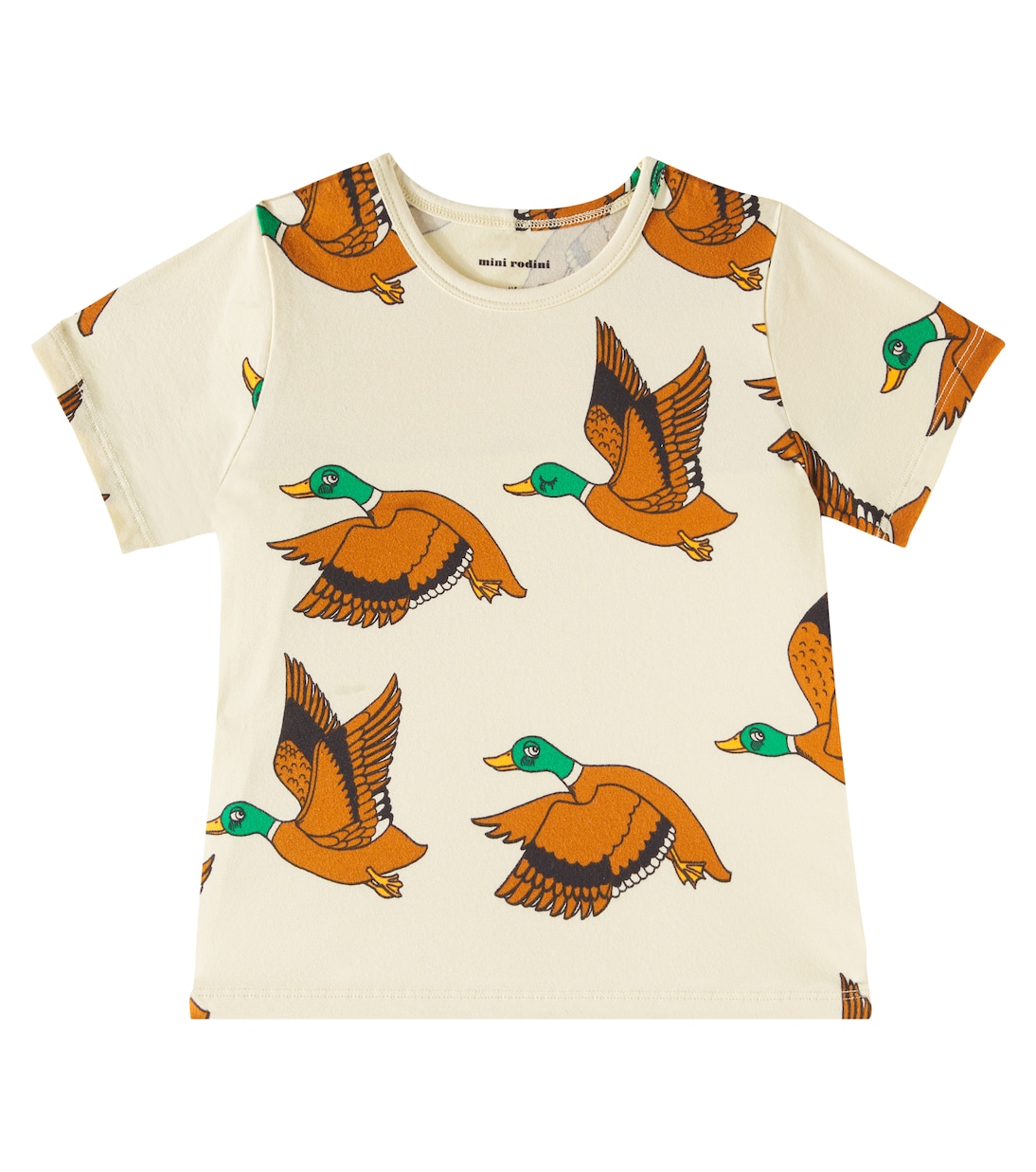 Футболка Ducks из хлопкового джерси Mini Rodini, желтый
Футболка Ducks из хлопкового джерси Mini Rodini, желтый
