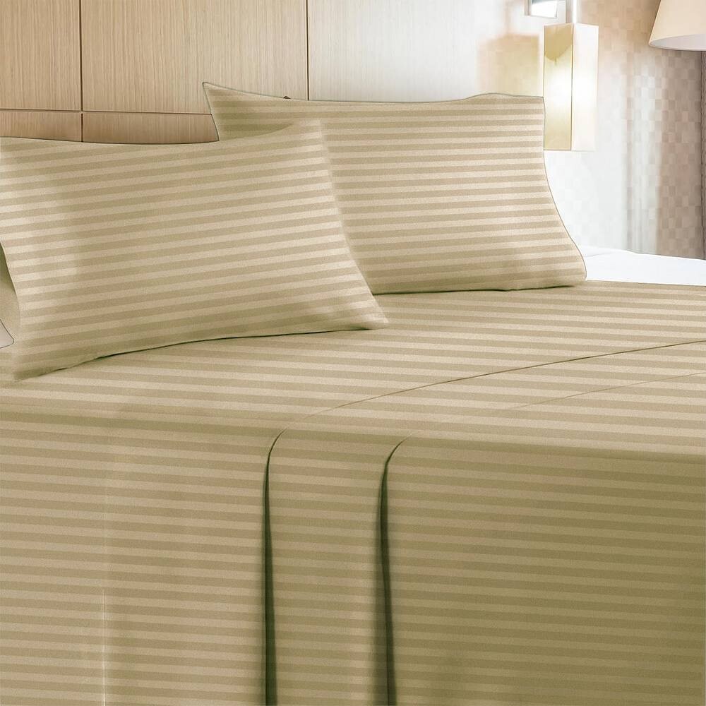 Комплект простыней Leluxe Home из 6 предметов с очень глубокими карманами в полоску, очень мягкие охлаждающие простыни без морщин, цвет Camel
Комплект простыней Leluxe Home из 6 предметов с очень глубокими карманами в полоску, очень мягкие охлаждающие простыни без морщин, цвет Camel