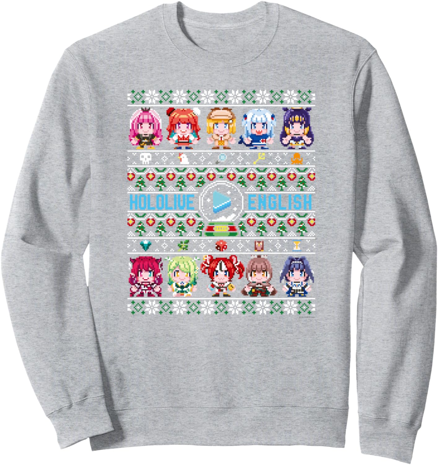 Рождественская толстовка Hololive English Dashakawa (серая), серая Hololive Production, Серый, Рождественская толстовка Hololive English Dashakawa (серая), серая Hololive Production
Рождественская толстовка Hololive English Dashakawa (серая), серая Hololive Production, Серый, Рождественская толстовка Hololive English Dashakawa (серая), серая Hololive Production