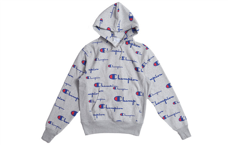 Толстовка унисекс серая Champion, серый
Толстовка унисекс серая Champion, серый