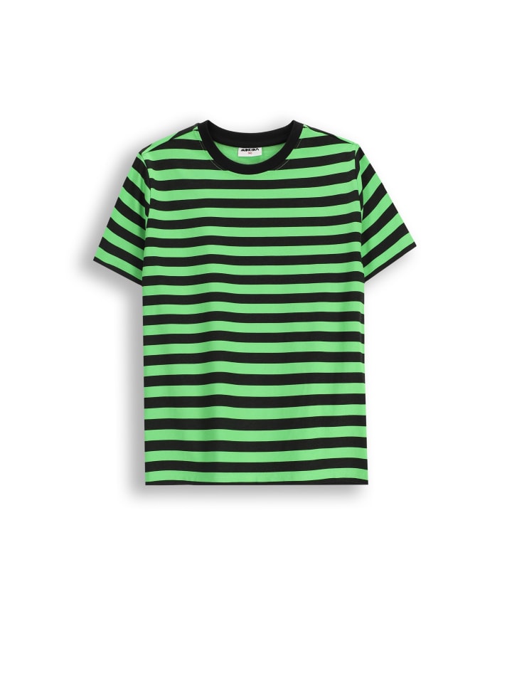 Футболка из хлопка с короткими рукавами зеленого цвета MOKIDA, Зеленый, Футболка из хлопка с короткими рукавами зеленого цвета MOKIDA
Футболка из хлопка с короткими рукавами зеленого цвета MOKIDA, Зеленый, Футболка из хлопка с короткими рукавами зеленого цвета MOKIDA