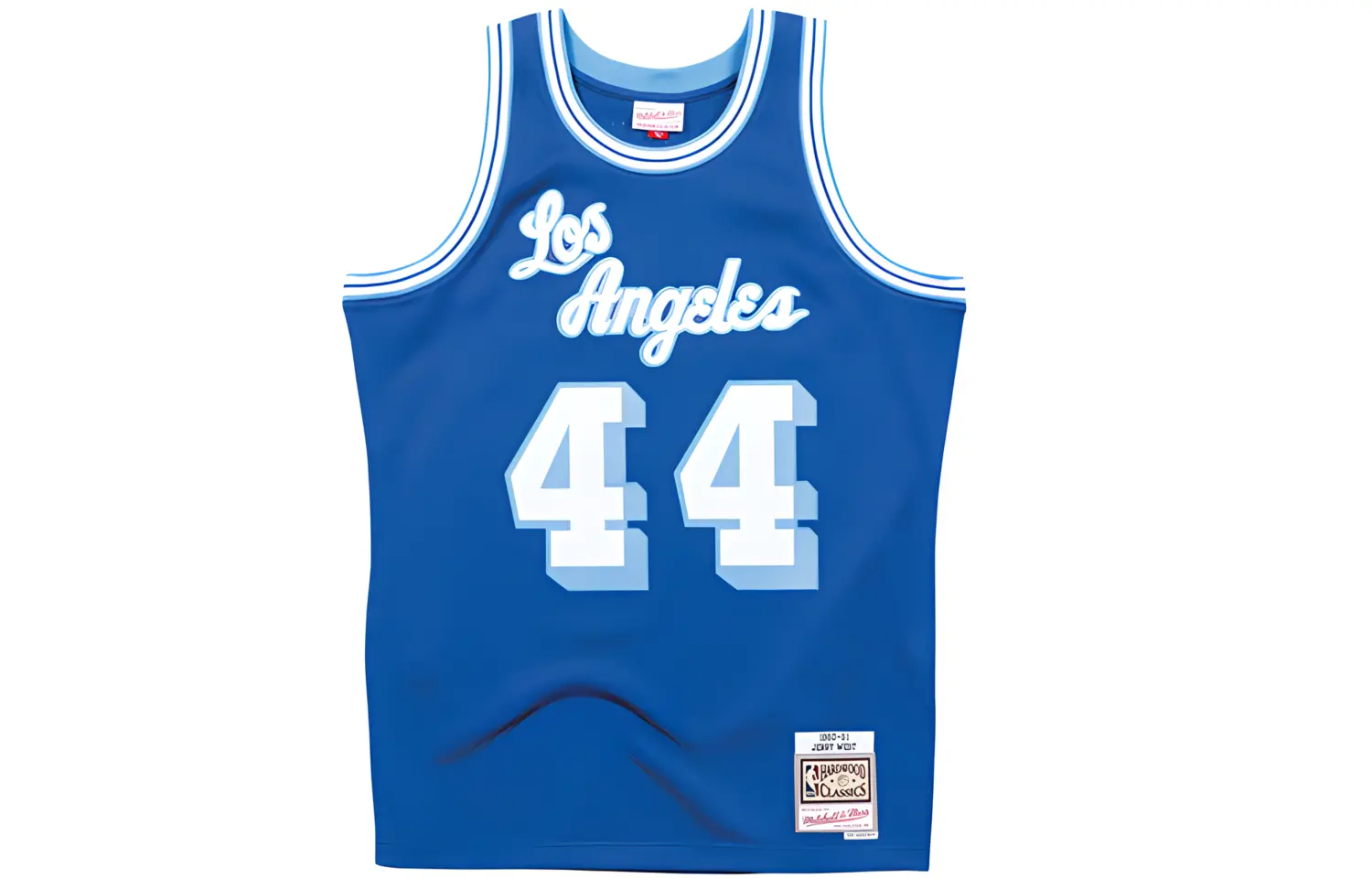 Джерси баскетбольное Mitchell & Ness 'NBA 1960 Los Angeles Lakers Jerry West' Swingman Mitchell Ness, синий
Джерси баскетбольное Mitchell & Ness 'NBA 1960 Los Angeles Lakers Jerry West' Swingman Mitchell Ness, синий