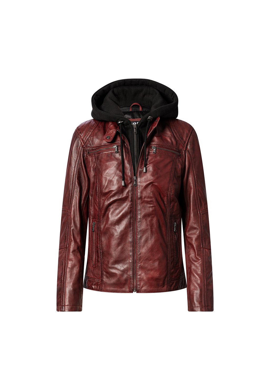 Кожаная куртка NO N4ME, темно-красный
Кожаная куртка NO N4ME, темно-красный