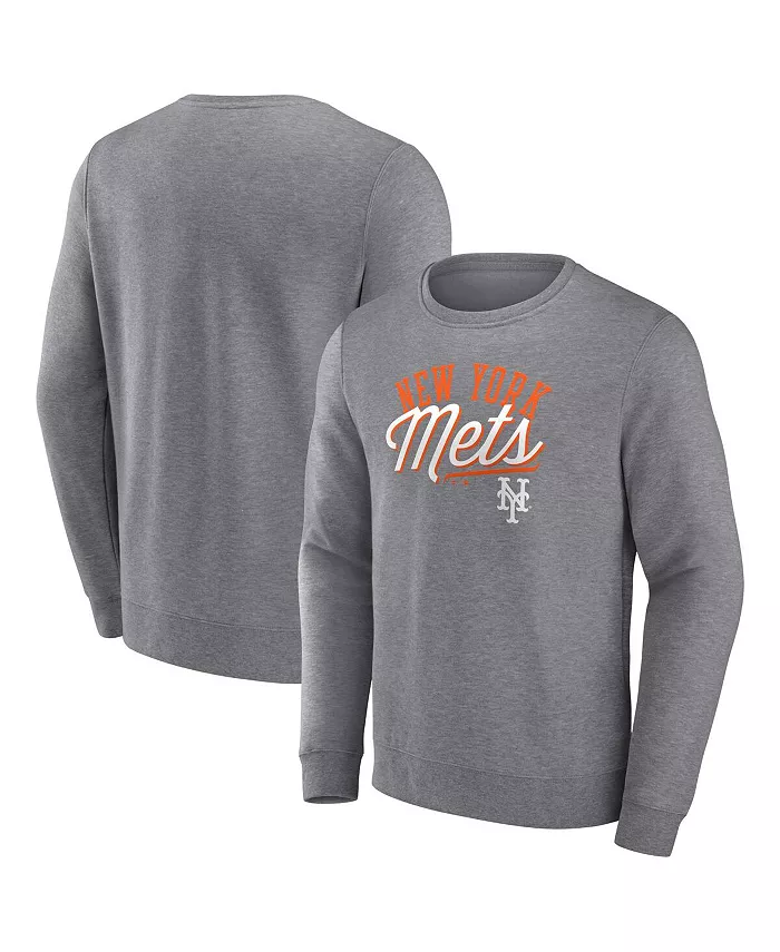 Мужская толстовка New York Mets Simplicity серого цвета с эффектом хештерирования Fanatics
Мужская толстовка New York Mets Simplicity серого цвета с эффектом хештерирования Fanatics