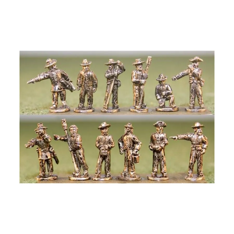 Артиллеристы, Blue and the Gray Miniatures - Confederate (15mm)
Артиллеристы, Blue and the Gray Miniatures - Confederate (15mm)