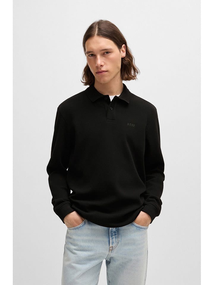 Футболка поло BOSS Orange, черный
Футболка поло BOSS Orange, черный